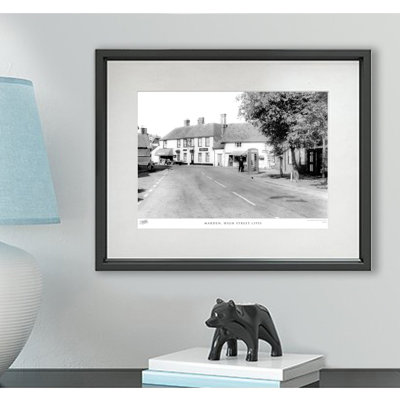 Marden, High Street C1955 by Francis Frith - Single Picture Frame Print