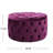 Fuchsia Velvet With A Subtle Shine And Tufting Elegant Color Scheme