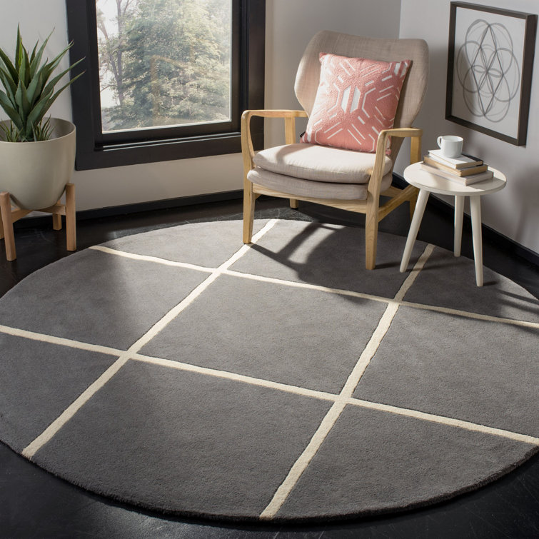 Teresita Hand Tufted Wool Geometric Rug
