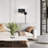 Asllan 1 Light Black Swing Arm Wall Lamp-122725064-122725063
