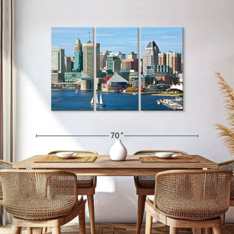 Nicci Inner Harbor Baltimore, 36" H x 57" W
