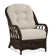 Chaise avec accoudoirs en rotin Everglade
