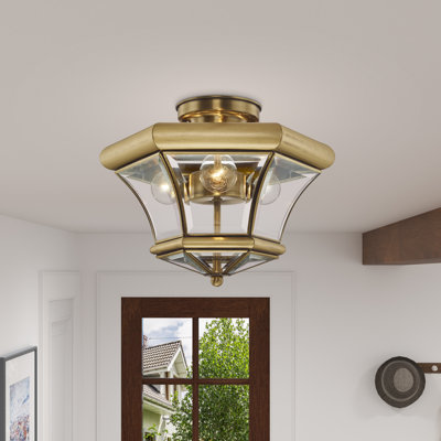 Plafonnier semi-encastré 3 lumières 12,5 po Mcquaig