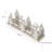 White Forest And Deer Table Top Decor