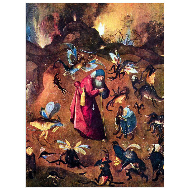 Hieronymus Bosch - Wrapped Canvas Print