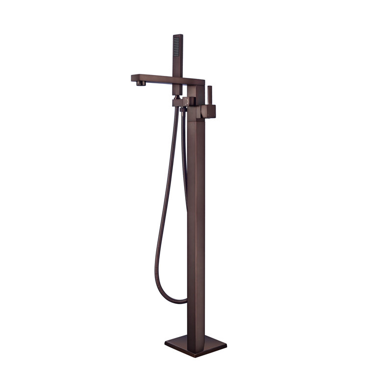 Robinet de baignoire autoportant Cohen 1, Bronze huilé