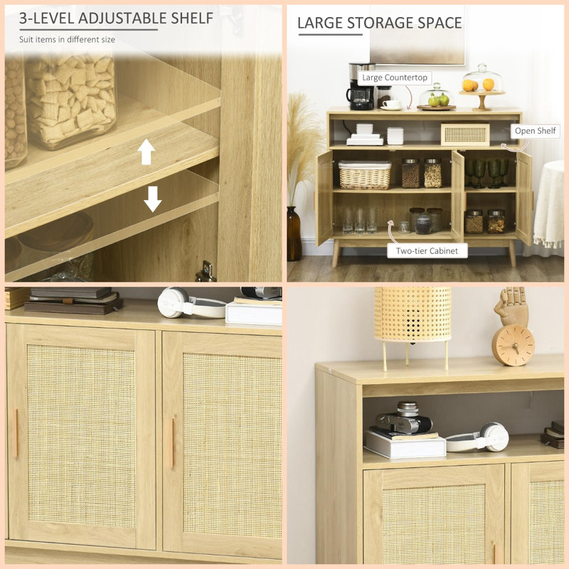 Buffet Boho Chic Rattan