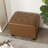 Rectangle Faux Leather Storage Ottoman With Casters-418758789