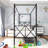 Nadene Canopy Bed, Platform Bed, Bed Frame with X Shaped Frame-1628869287-1728121519