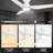 48" Amontae 3 - Blade Smart Ceiling Fan with Light-1474396815-1474396812