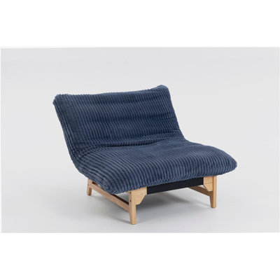 Fauteuil à billes pour adultes, canapé d'appoint sans accoudoirs, canapé simple décontracté, tissu velours côtelé, pour le salon et la chambre à coucher, avec dossier, siège simple
