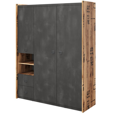Apeton 3 Door Wardrobe