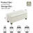 41" Wide Faux Leather Upholstered Storage Bench-175698345-178748223