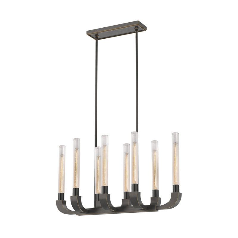 Flute 8 - Light Pendant, Urban Bronze