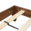 Mid-Century Modern Platform Bed Wood Slat Support With No Box Spring Needed-1627315964
