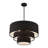 Bertan 4-Light Dimmable Adjustable Height Tiered Chandelier-2047410680-2047410662