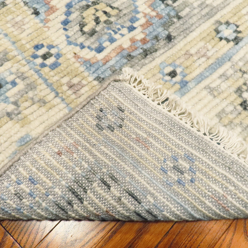 Cascade Hand Knotted Wool Area Rug, Rectangle 10' x 14'