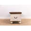 Banc de rangement en bois massif Milette