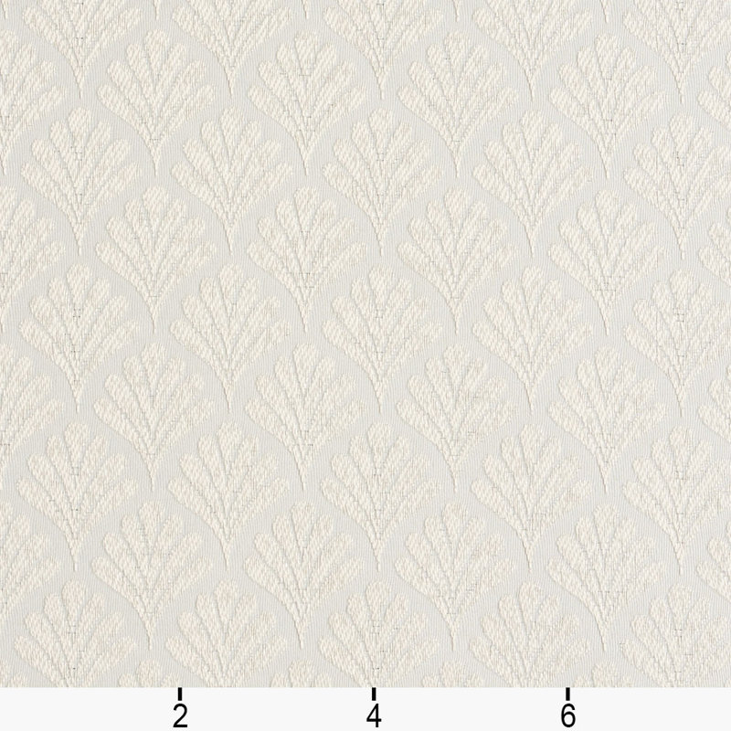 Tissu à motif de ventilateur, Blanc cassé