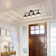 4-Light Track Lighting, Dark Bronze, Track Lighting, Track Ceiling Light, Track Lighting Kit, 4 Bulb Kitchen Light, Bulb Not Included