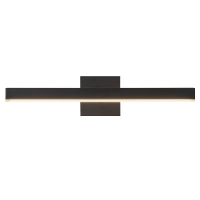 Vega 19-in Black dimmable LED Wall/Picture Light