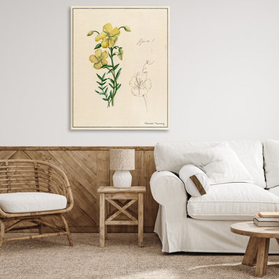 «Science Study», art mural jaune sur toile, par Danielle Murray