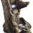 Alpine Corporation WIN454 41" Curved Tiered Log Rainforest Outdoor Floor Fountain with LED Lights -962184581