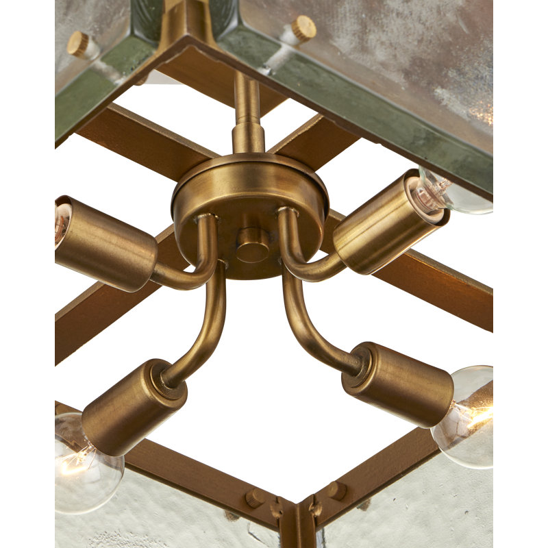 Countervail Square Semi-Flush Mount