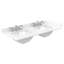 Ensemble de meuble-lavabo double 48 po Beckett-128067318-128067329