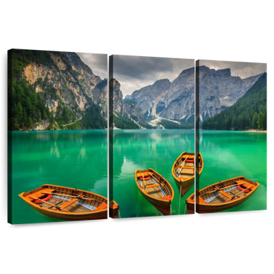 Mehar Boats At Braies Lake