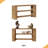 Sofa Table,3-Tier Side Table,Console Table