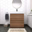 Ensemble de meuble-lavabo simple 30 po avec plateau en résine Ayhm-1463033676