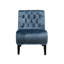 Chaise de salon en velours sans accoudoirs-108743764