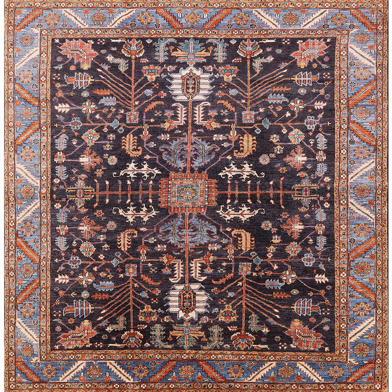 Oriental Indoor Rug, Square 8'