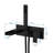 Wall Mounted Bathtub Faucet with Handheld Shower Single Handle Tub Filler Shower Faucet Set with Brass Rough-in Valve-70244120