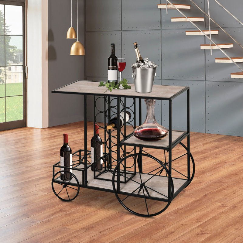 Mattos Metal Bar Cart