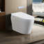 Toilettes intelligentes modernes sans réservoir, bidet en céramique compact pour le bain à la maison