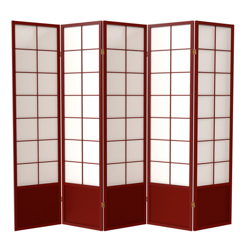 Cloison pliante Camille, Bois de rose, 5