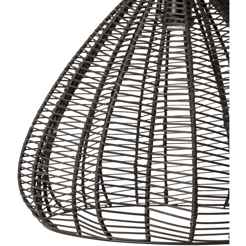 Venus 1 - Light Matte Black Pendant, Black, Black