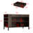 Bathroom Cabinet With 2 Drawers And 6 Shelves