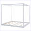 Lit plateforme à baldaquin avec pieds de support-2001547683-2001547682