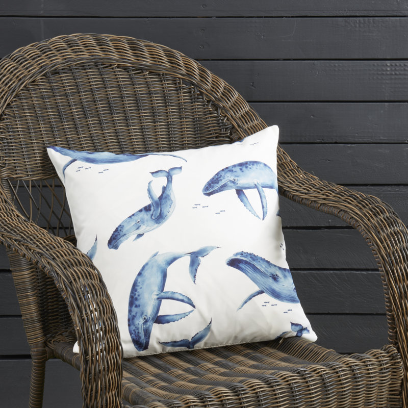 Coussin Playful Whales