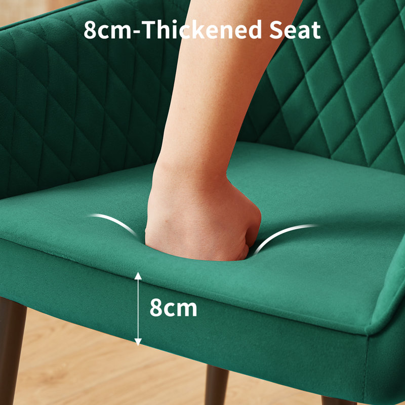 Sexton Upholstered Dining Chair, Green