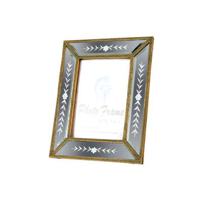 Silver Plain Top Picture Frame