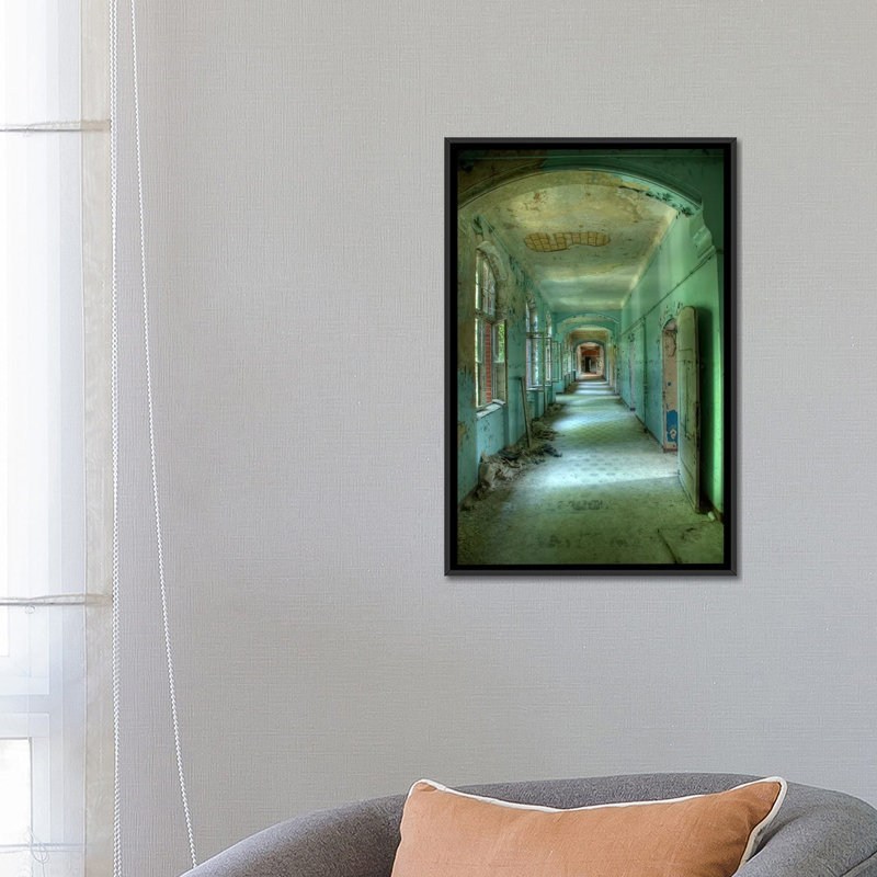 " Beelitz " by Ivo Sneeuw, 26" H x 18" W x 1.5" D, Black Framed Canvas, No Mat