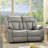 Mowery Faux Leather Pillow Top Arm Reclining Sofa-326876970-355708148