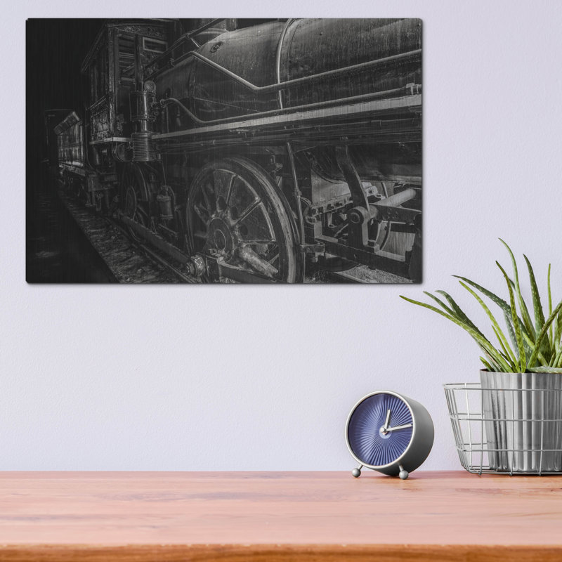 Art mural en métal Latitude Run® «Bonanzaville Antiques 10» par Gordon Semmens, H 12 po x l 16 po