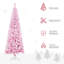 Sapin de Noël effilé / givré 6 '' H-1013329692