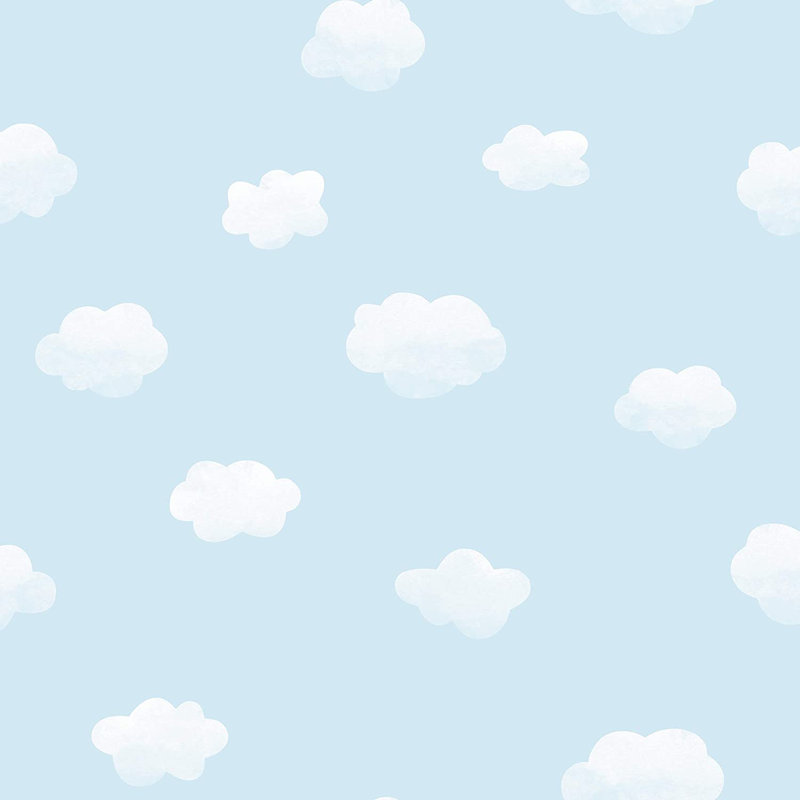 Church Strett 10.05m x 53cm Matte Wallpaper Roll, Blue