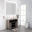 Miroir de salle de bain 84 po x 48 po à DEL avec avant et rétroéclairage, miroir de meuble-lavabo mural avec cadre en aluminium, antibuée, mémoire, 3 couleurs, gradation continue-130940252-130940254-130940260